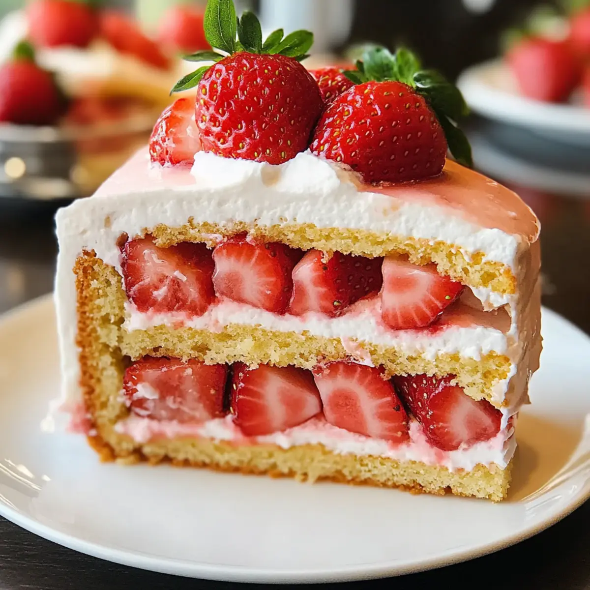 Strawberry Lemon Cake