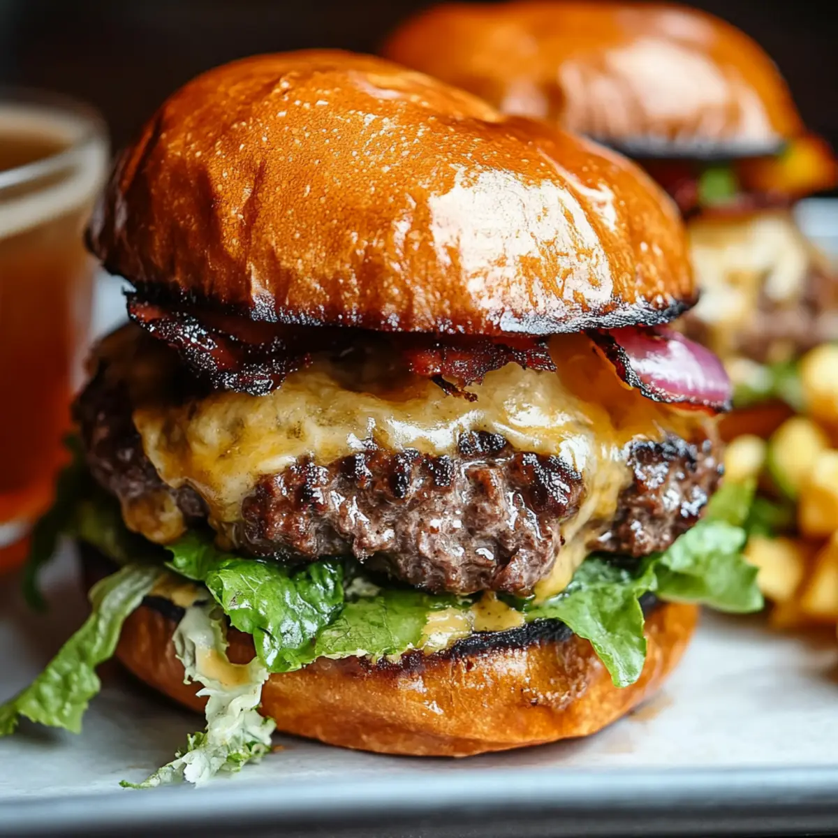 Irish Pub Beef Burgers