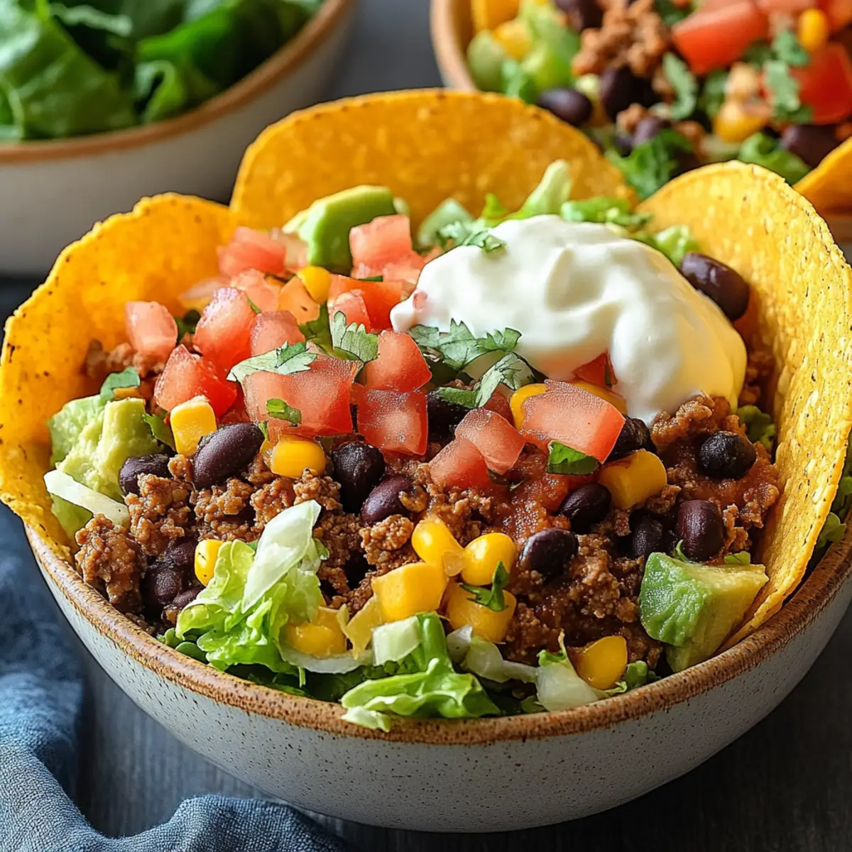 Taco Salad Bowls